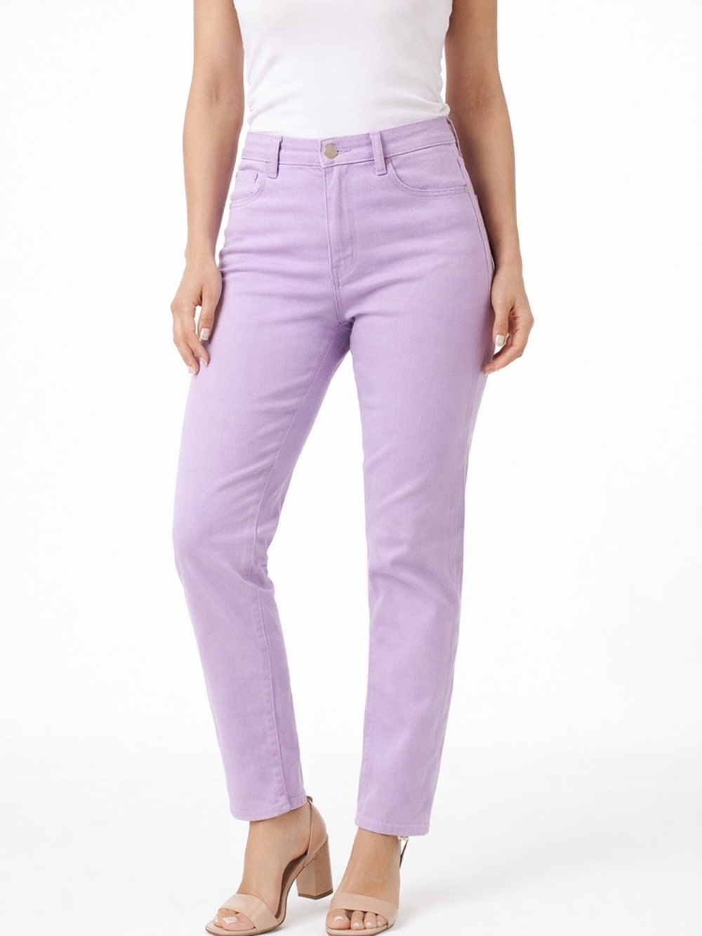 Gloria Vanderbilt Lilac Jeans 12